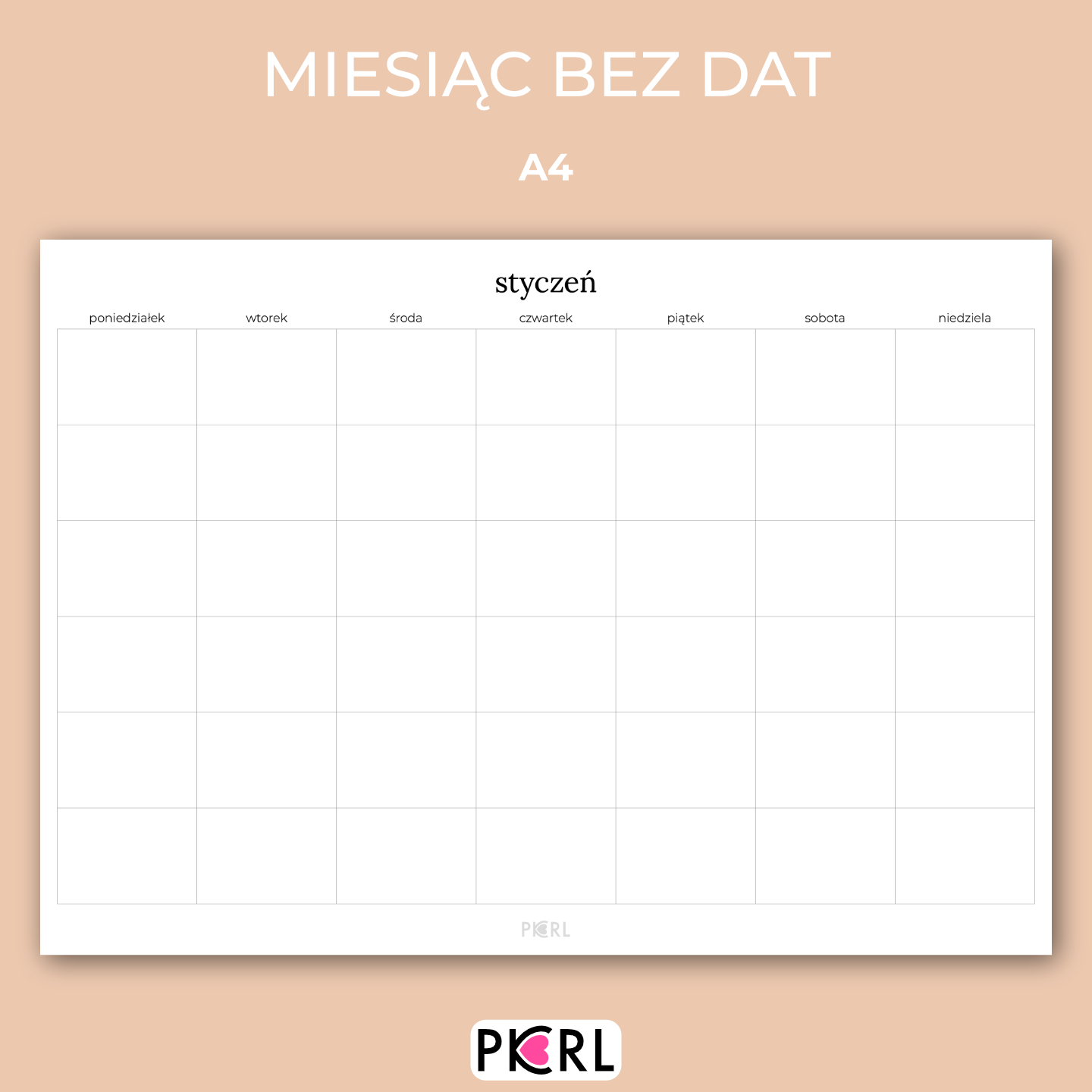 A4 miesiące bez dat - obrazek 1