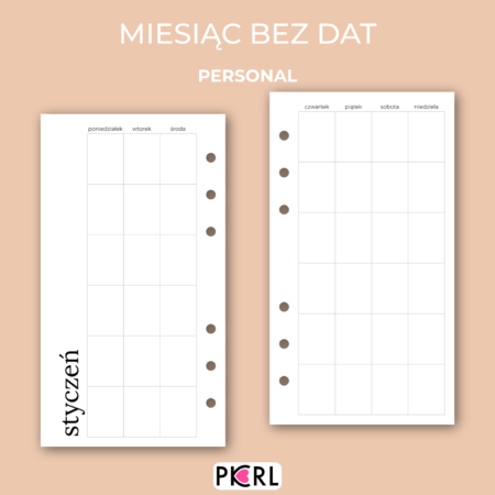 Personal miesiące bez dat