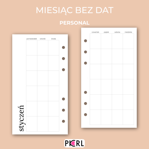 Personal miesiące bez dat